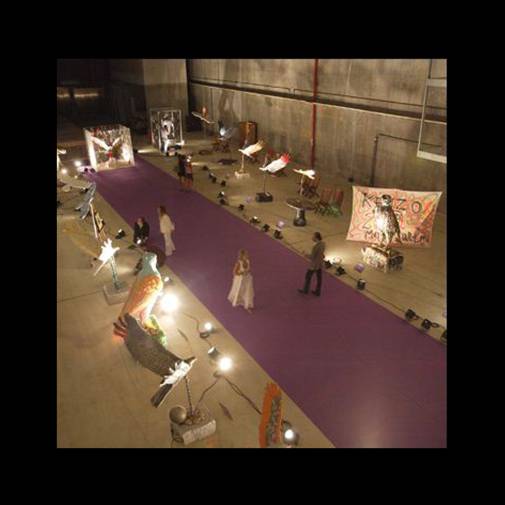 Just before the Opening Party 2009 In the presence of His Serene Higness Prince Albert II of Monaco 150 meters below sea level